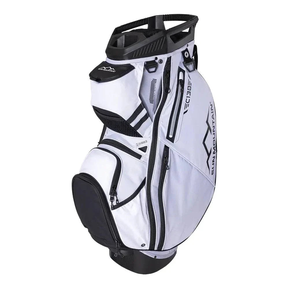 Sun Mountain C-130 2026 Cart Bag - Black Steel Rush Red