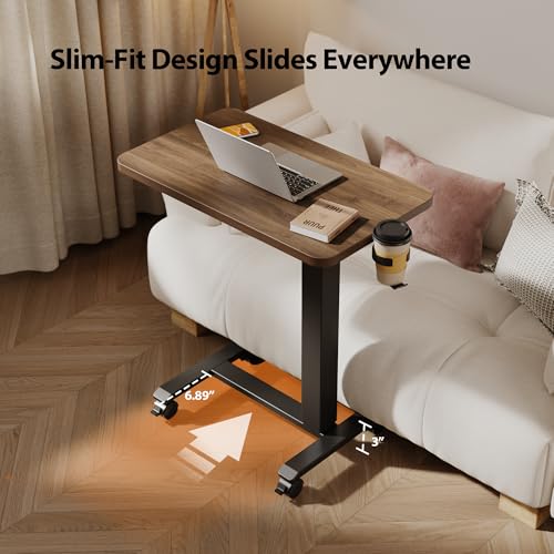 2026 Agilestic Electric Standing Desk, 48 x 24 Inches Height Adjustable Desk, Sit Stand up for Work Office Home, Ergonomic Rising Computer Table with Memory Preset, Rustic Brown