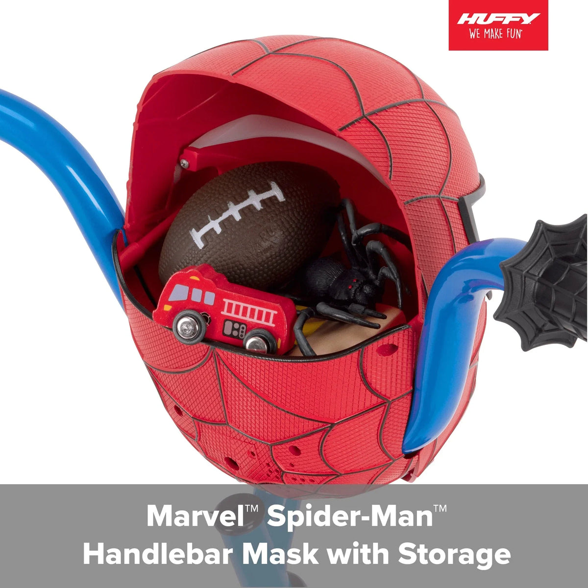 2026 NewHuffy Marvel Spider-Man 12″ children's bicycle with training wheels, steel frame, ages 3-5