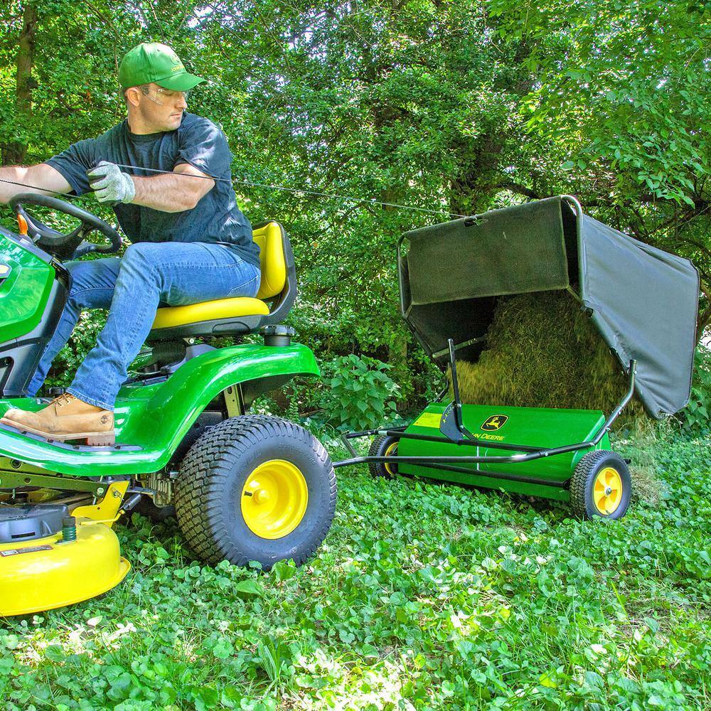 2026 42'' Tow-Behind Lawn Sweeper, 24 cu. ft. Capacity, Adjustable Brushes