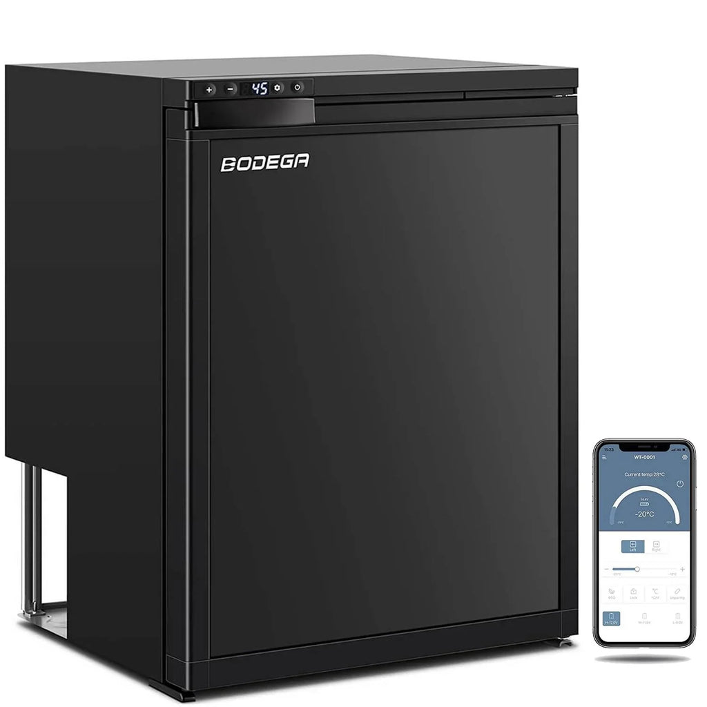 2026 12 Volt RV Refrigerator 2.3cu.ft 65L RV Fridge and Freezer