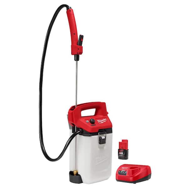 2026 M12 12-Volt 2 Gal. Lithium-Ion Cordless Handheld Sprayer Kit with 2.0 Ah Battery and Charger