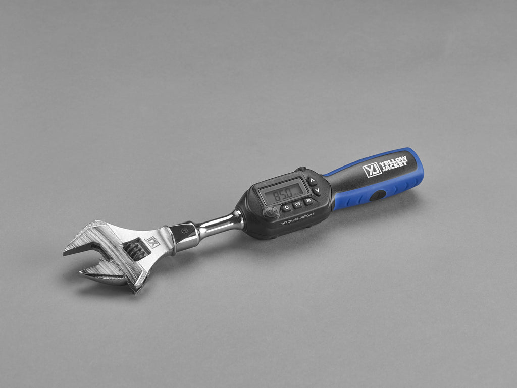 2026 NewYellow Jacket 60648 Digital Adjustable Torque Wrench 752 in-lb Torque 10.6 in