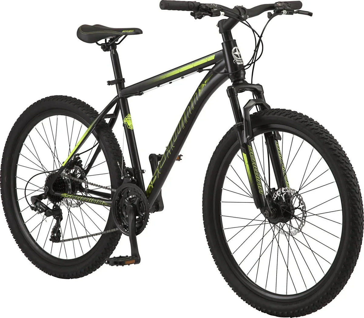 2026 NewMountain bike. 26-inch wheels. 21 gears. Men's model. Black.