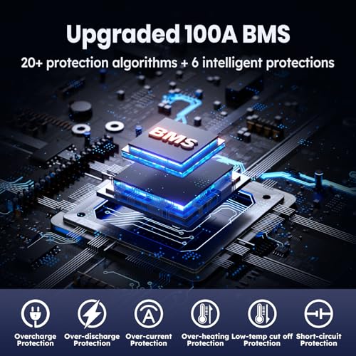 2026 12V 100Ah TM LiFePO4 Marine Battery with Low-Temp Protection, 100A BMS, 15000+ Cycles – Lithium Iron Phosphate Battery for Trolling Motors, Yacht, Boats, RVs, Camping and Off-Grid Power 1 Pack