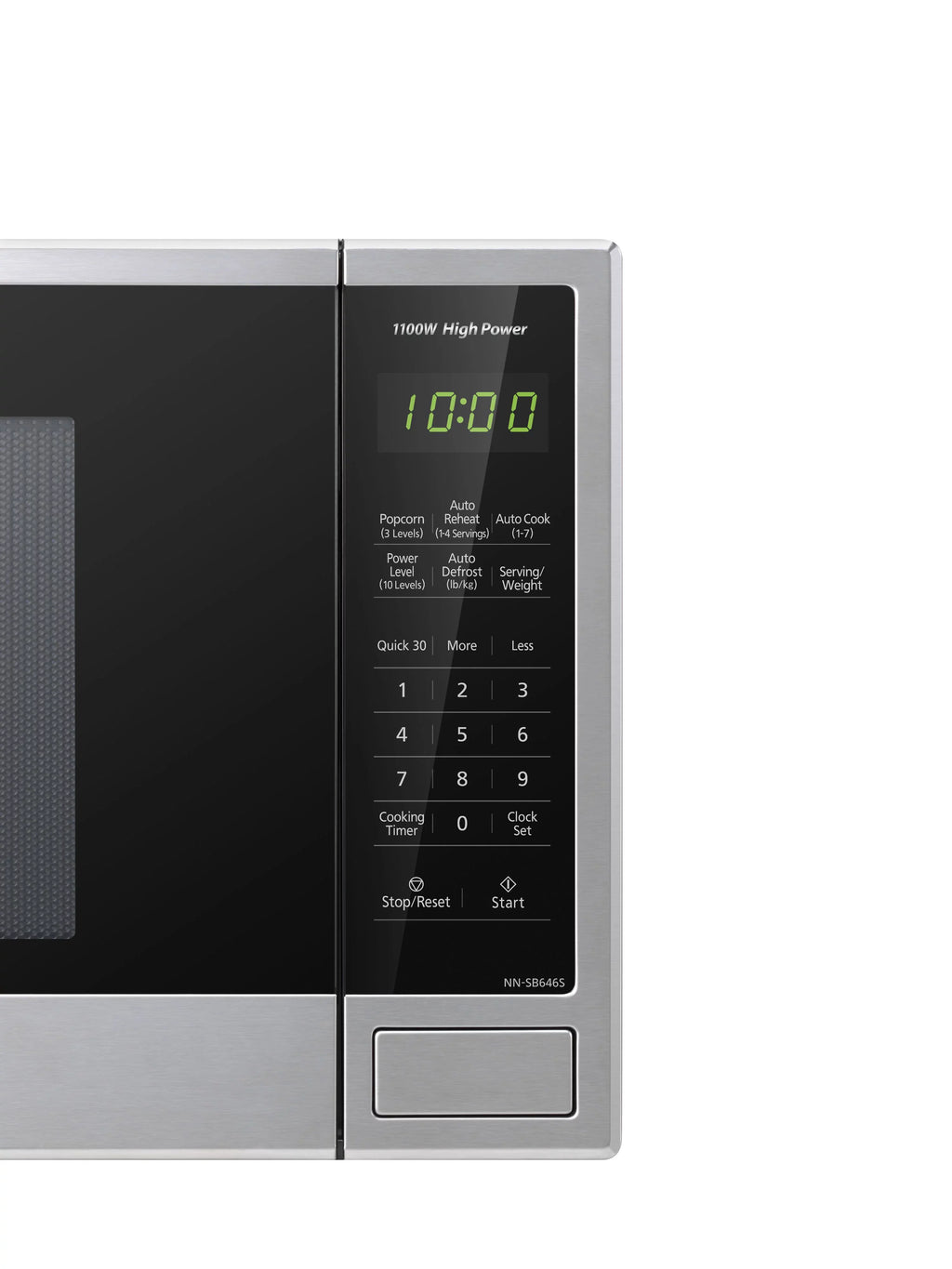 2026 1.3 Cu. Ft. 1100W Countertop Stainless Steel Microwave Oven with Genius Sensor