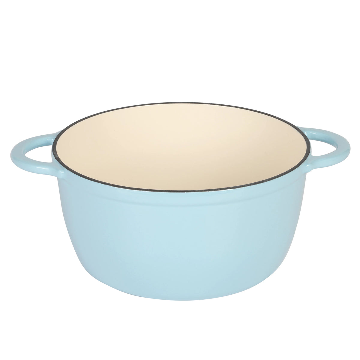 2026 The Pioneer Woman Timeless Beauty Blue Haze Enamel Cast Iron 6-Quart Dutch Oven