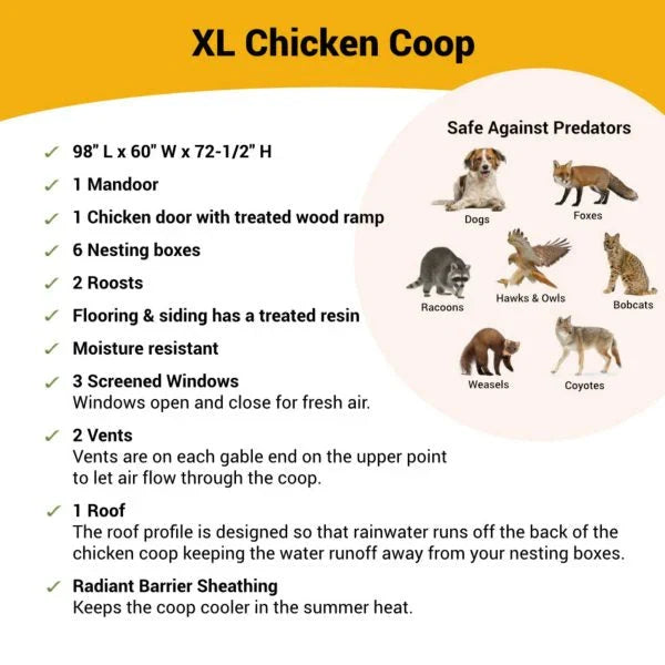 2026 Chicken Coop - X-Large