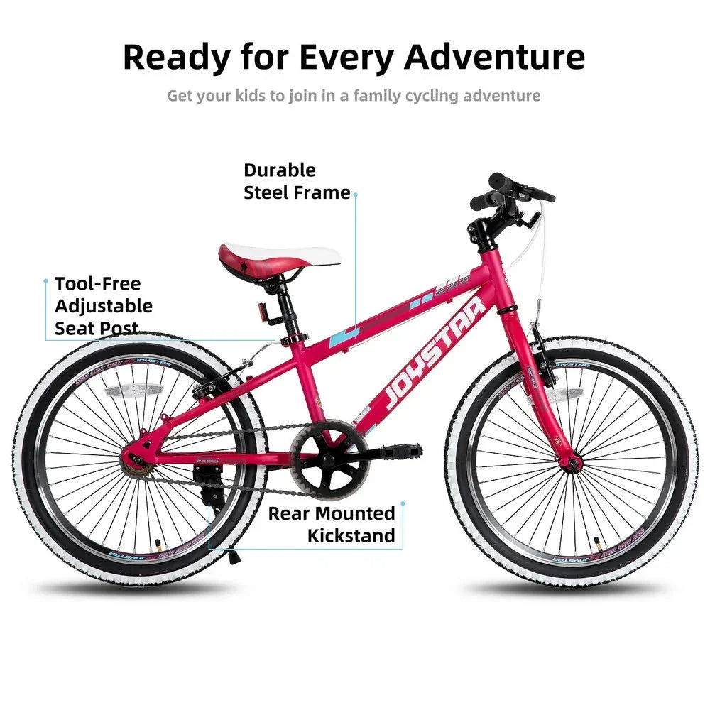 2026 20-Inch/24-Inch Kids Mountain Bike, Single-Speed Bicycle