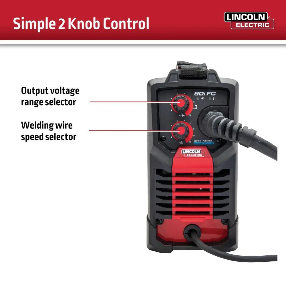 2026 WELD-PAK 90i FC Flux-Cored Wire Feeder Welder (No Gas) K5255-1