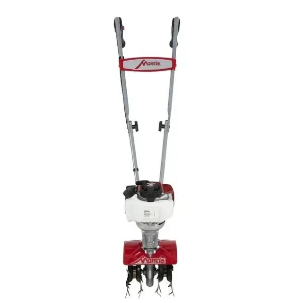 2026 NewMANTIS Mini Tiller/Cultivator 25 cm³ 9-inch Front Tines Forward Rotating