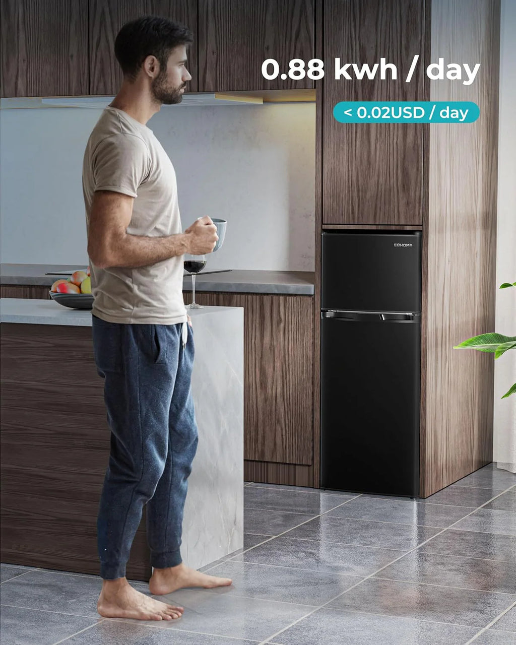 2026 3.2 Cu.Ft Mini Fridge with Freezer – 2-Door Compact Refrigerator for Bedroom, Dorm, Office or Apartment, Silver3.2 Cu.Ft Mini Fridge with Freezer – 2-Door Compact Refrigerator for Bedroom, Dorm, Office or Apartment, Silver