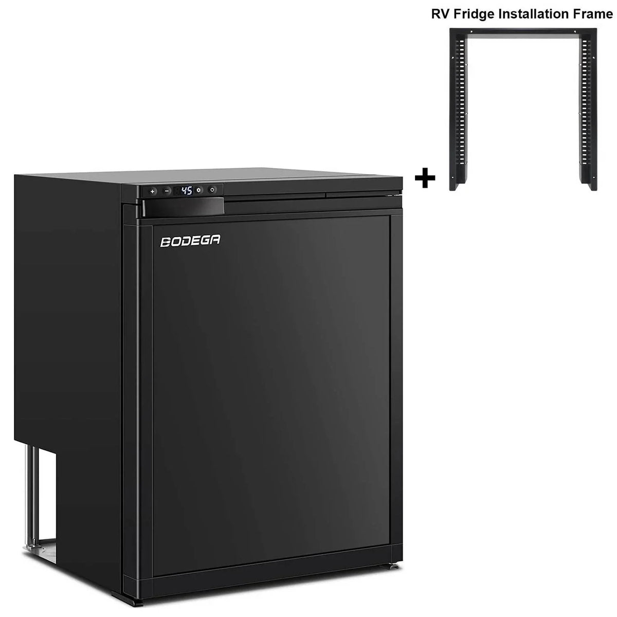 2026 12 Volt RV Refrigerator 2.3cu.ft 65L RV Fridge and Freezer