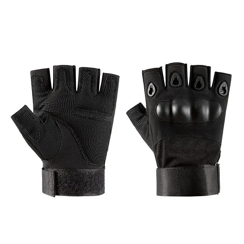 Tactical Half-Finger Gloves, Outdoor & Fitness,Black