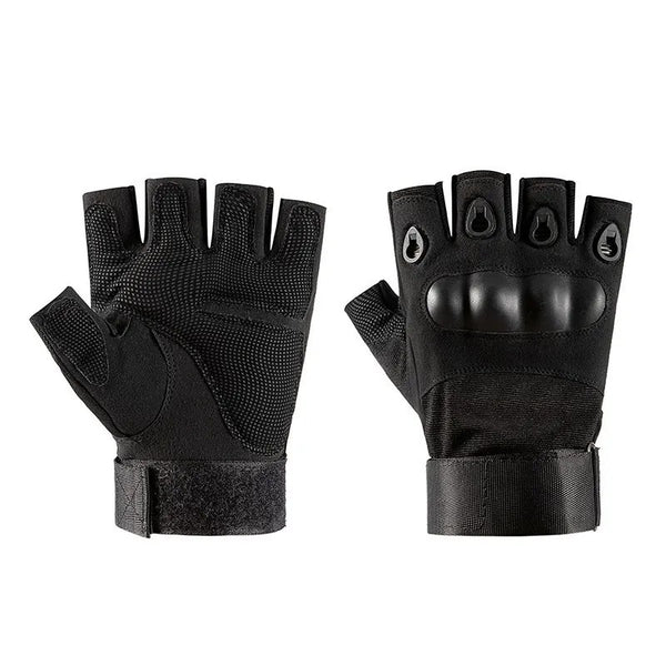 Tactical Half-Finger Gloves, Outdoor & Fitness,Black