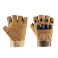Tactical Half-Finger Gloves, Outdoor & Fitness, Yellow